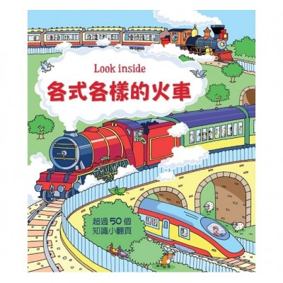 Look inside：各式各樣的火車